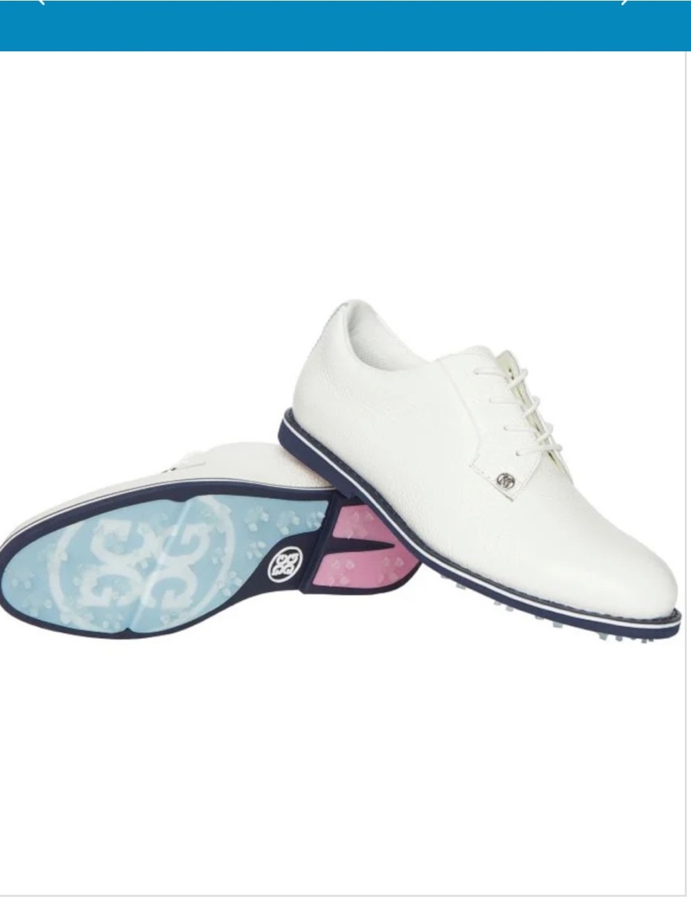 Women’s G/FORE White Lace-Up Golf Shoes